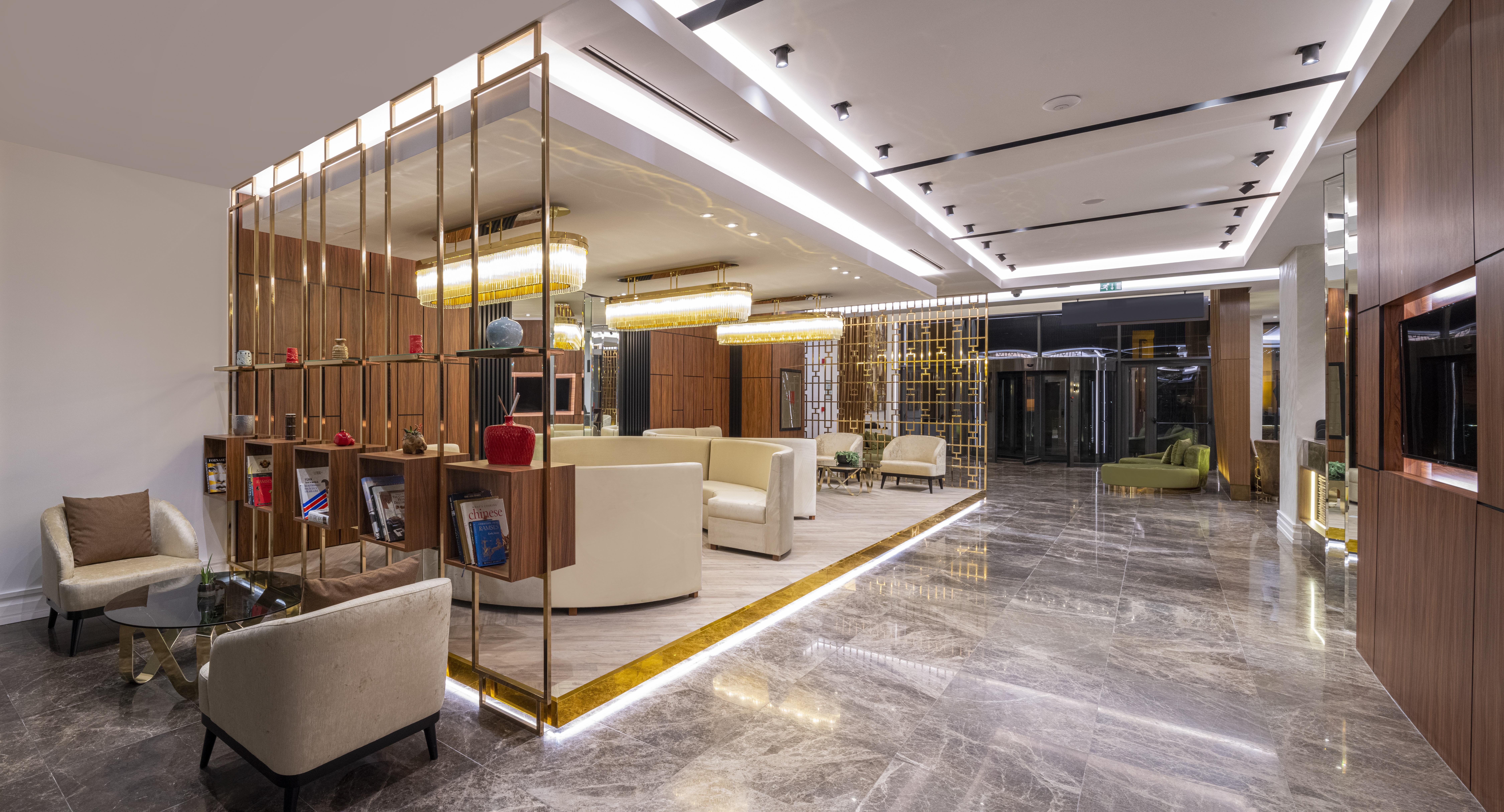 Movenpick Living Istanbul West Hotel Eksteriør billede Lobby